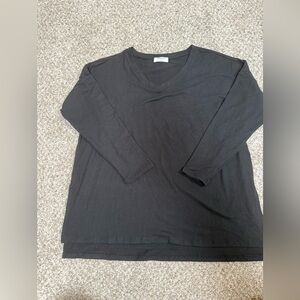 Zenana Outfitters Black Long Sleeve Top